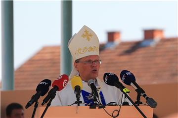 Proslava blagdana Velike Gospe u marijanskom svetištu Aljmaš 