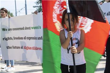 SWITZERLAND AFGHANISTAN DEMO STOP WAR