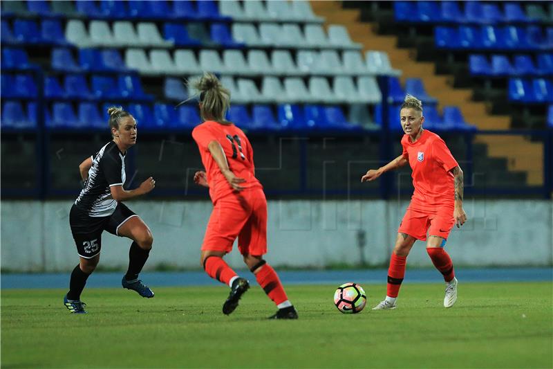 Kvalifikacijska utakmica Uefa Lige Prvaka za žene između ZNK Osijek i Breznice