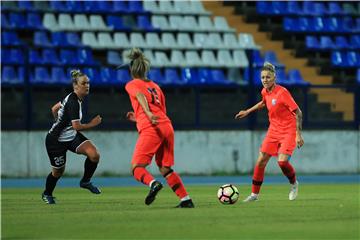 Kvalifikacijska utakmica Uefa Lige Prvaka za žene između ZNK Osijek i Breznice