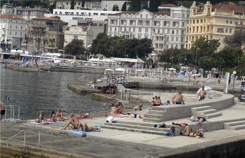 Opatija: Turističkih noćenja 35 posto više, odlične najave za rujan