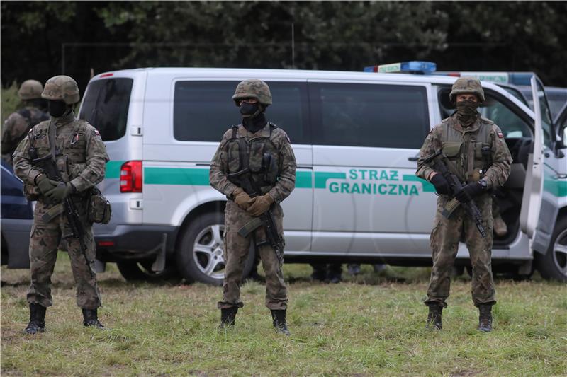 POLAND BELARUS BORDER REFUGEES