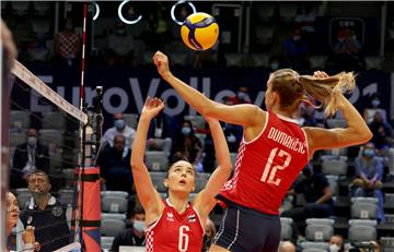 EuroVolley 2021: Hrvatska - Bjelorusija