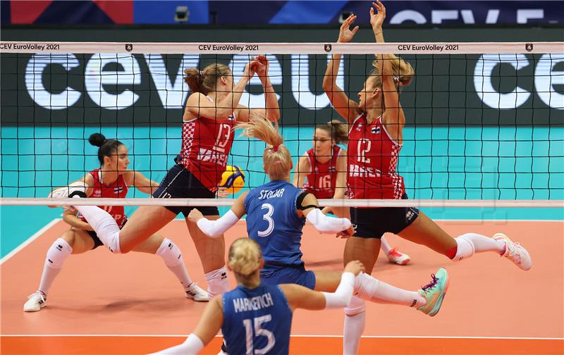 EuroVolley 2021: Hrvatska - Bjelorusija