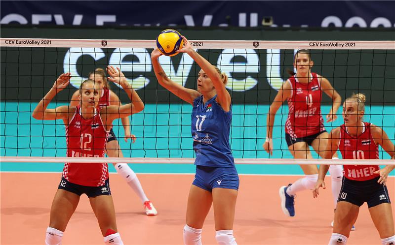 EuroVolley 2021: Hrvatska - Bjelorusija