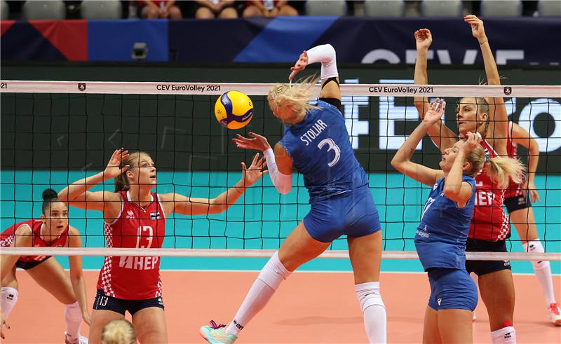 EuroVolley 2021: Hrvatska - Bjelorusija