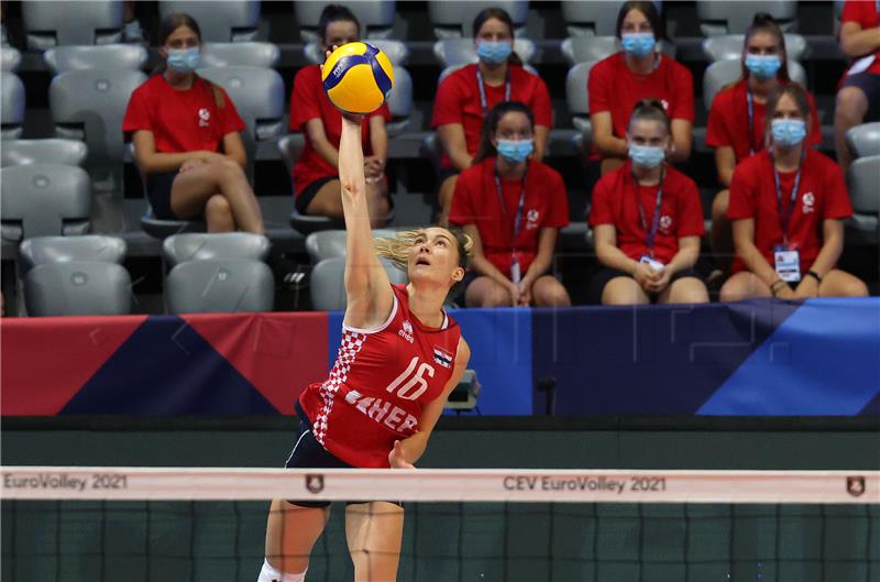 EuroVolley 2021: Hrvatska - Bjelorusija