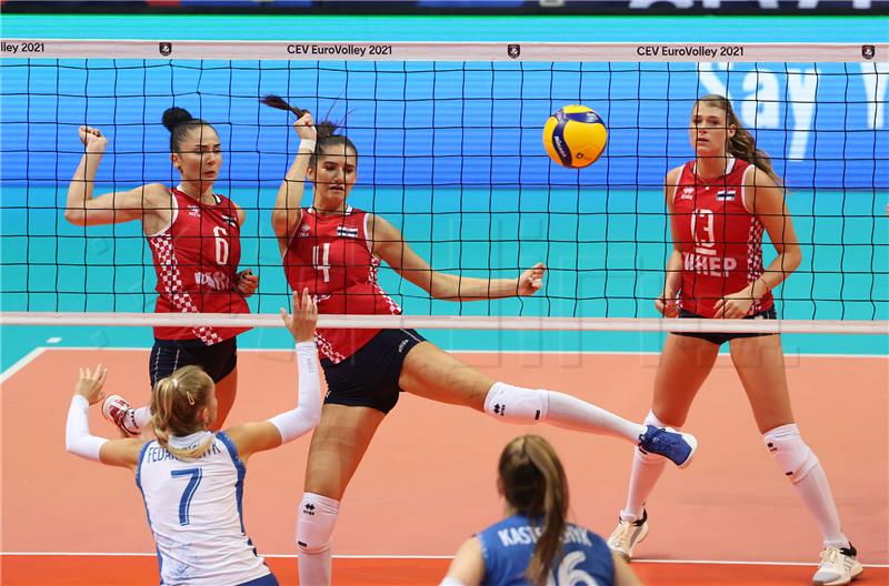 EuroVolley 2021: Hrvatska - Bjelorusija