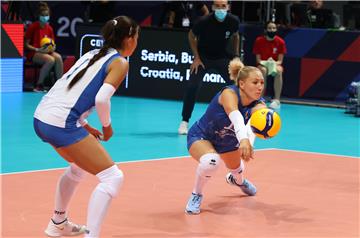 EuroVolley 2021: Hrvatska - Bjelorusija