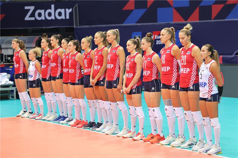 EuroVolley 2021: Hrvatska - Bjelorusija