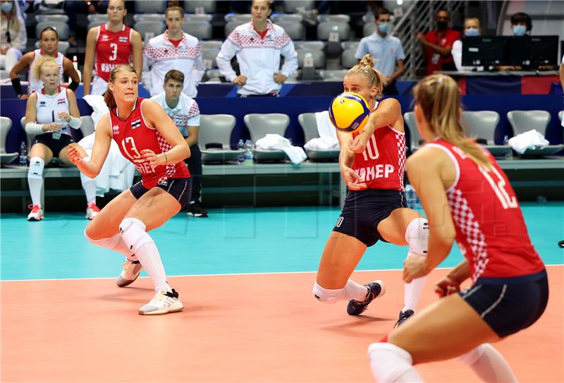 EuroVolley 2021: Hrvatska - Bjelorusija