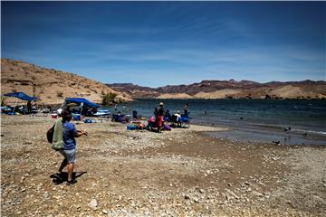 USA NATURE LAKE MEAD DROUGHT