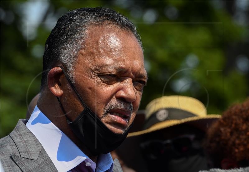 (FILE) USA PANDEMIC COVID 19 JESSE JACKSON