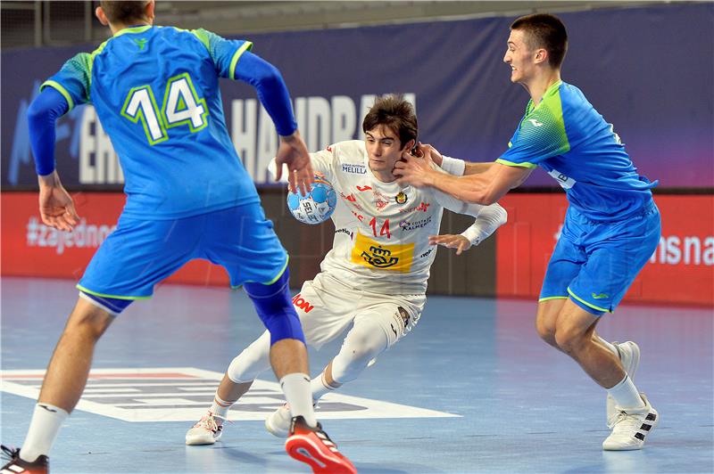 EHF EURO M19: Slovenija - Španjolska