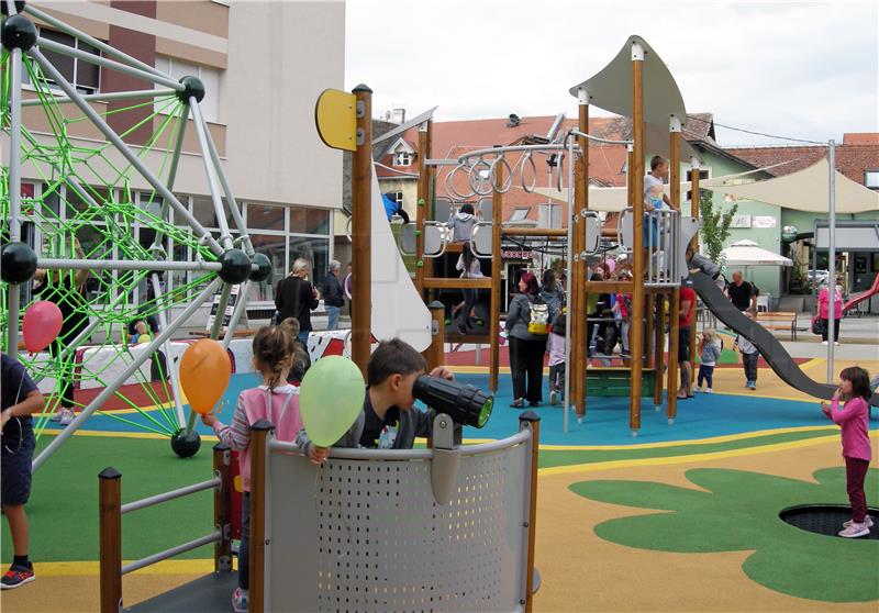 Sisak gets €160k playground with state-of-the-art recreational equipment