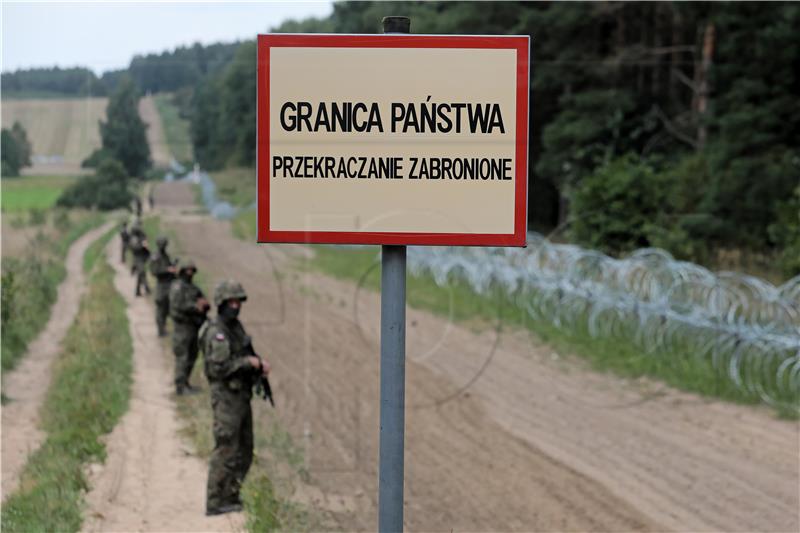 POLAND CRISIS POLISH BELARUSIAN BORDER