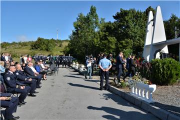 U Žutoj Lokvi obilježena 30. obljetnica pogibije četvorice policajaca