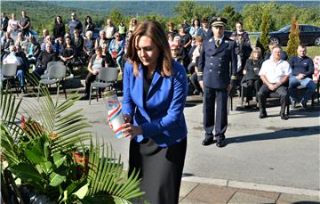 U Žutoj Lokvi obilježena 30. obljetnica pogibije četvorice policajaca