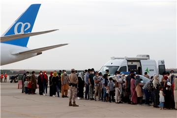 SPAIN AFGHANISTAN CRISIS EVACUATION