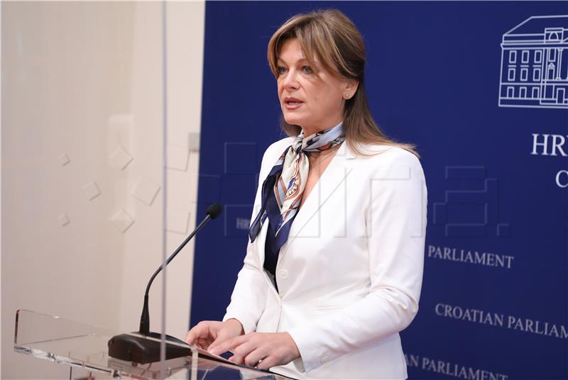 Konferencija za medije Karoline Vidović Krišto