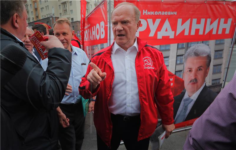 RUSSIA ELECTIONS COMMUNIST PARTY