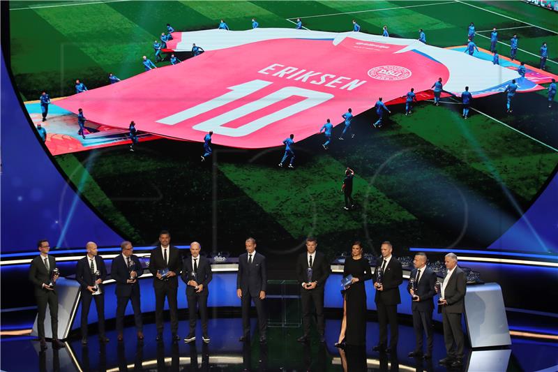 TURKEY SOCCER UEFA DRAW AND AWARDS CEREMONY