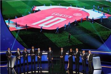 TURKEY SOCCER UEFA DRAW AND AWARDS CEREMONY