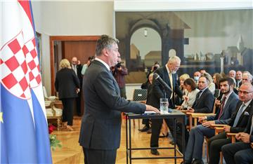 Predsjednik Milanović održao prijem za sudionike godišnje Konferencije veleposlanika