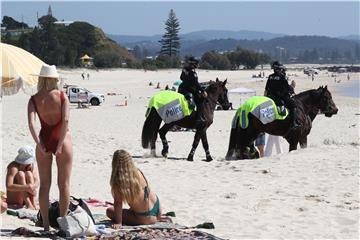 AUSTRALIA CORONAVIRUS LOCKDOWN PROTEST