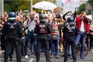 GERMANY CORONAVIRUS PANDEMIC COVID19 PROTESTS