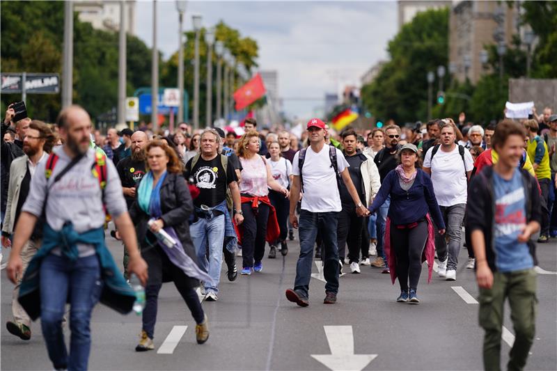 GERMANY CORONAVIRUS PANDEMIC COVID19 PROTESTS