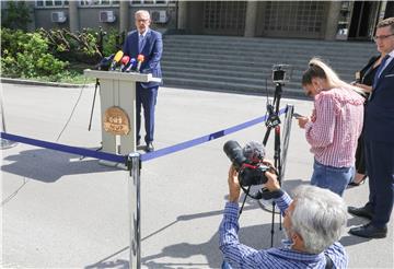 Konferencija za medije Davora Božinovića