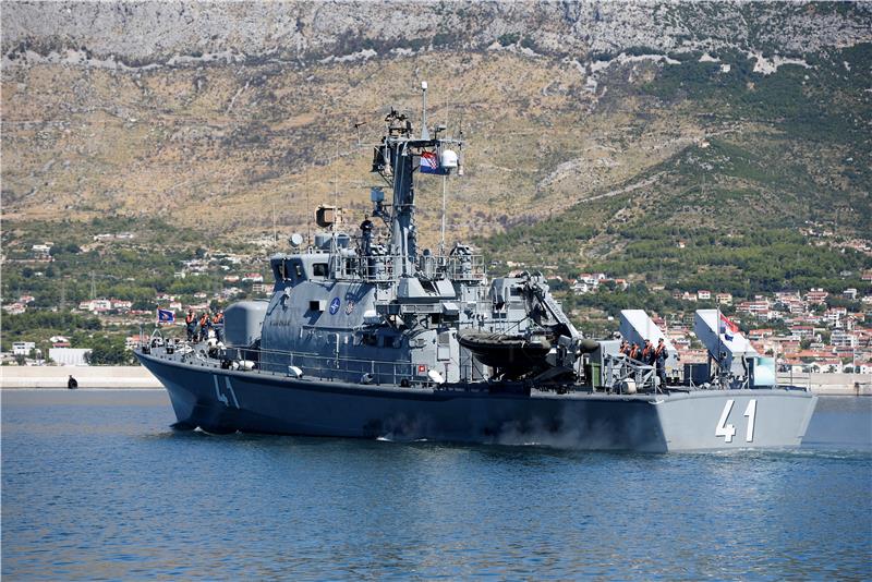 Ispraćaj 5. hrvatskog kontingenta u NATO operaciju potpore miru Sea Guardian