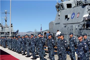 Split: Ispraćen 5. hrvatski kontingent u  NATO operaciju "Sea Guardian" na moru