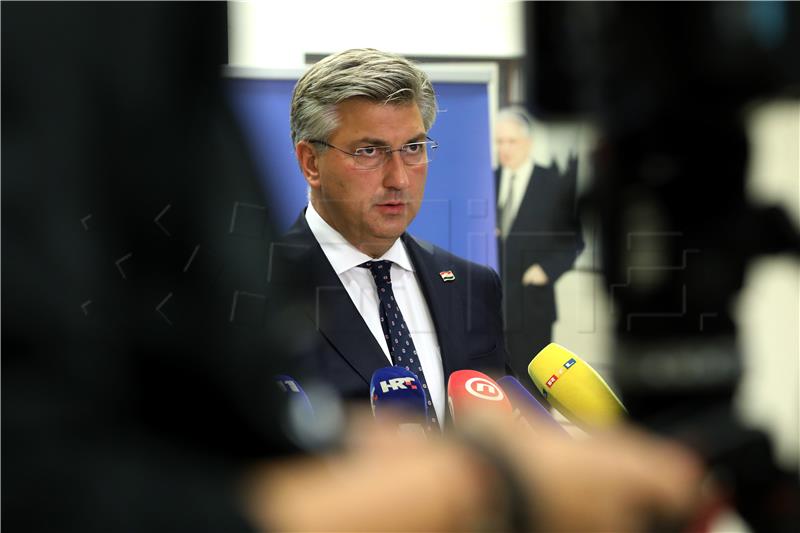 Plenković: Nećemo ići u velike mjere pooštravanja 