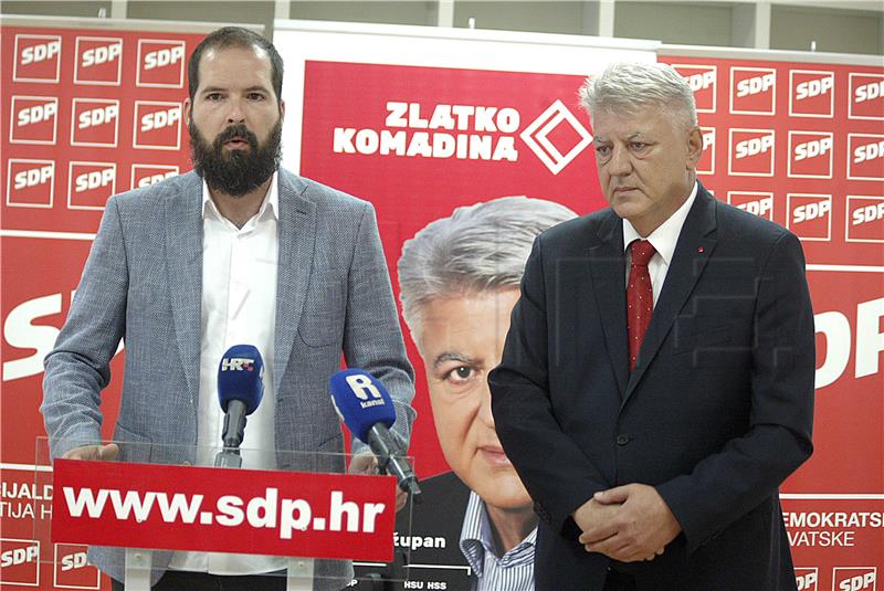 Rijeka: Tiskovna konferencija ŽO SDP-a PGŽ