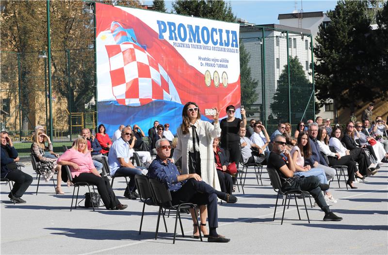 Svečanost dodjele prvoga časničkog čina kadetima i kadetkinjama 14. i 15. naraštaja