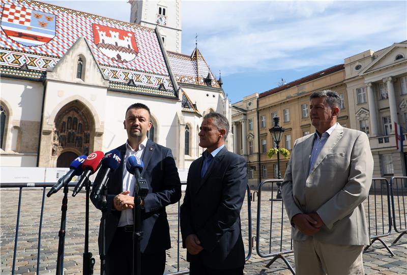 Konferencija za medije Hrvatskih suverenista