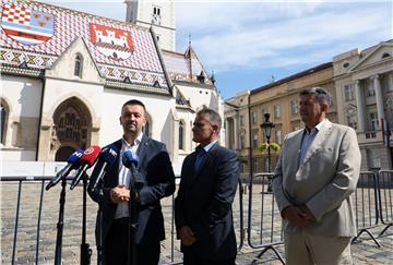 Konferencija za medije Hrvatskih suverenista