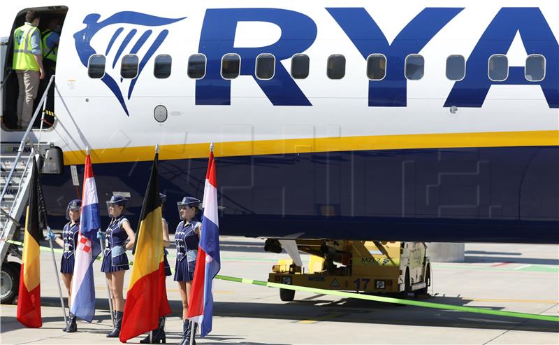 Ryanair u bazu Zagrebu uveo drugi zrakoplov 