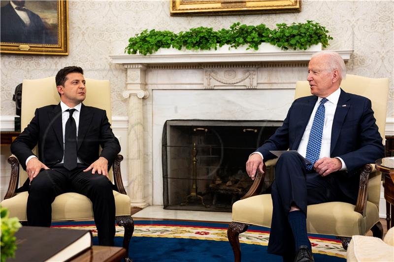 USA WHITE HOUSE BIDEN ZELENSKYY