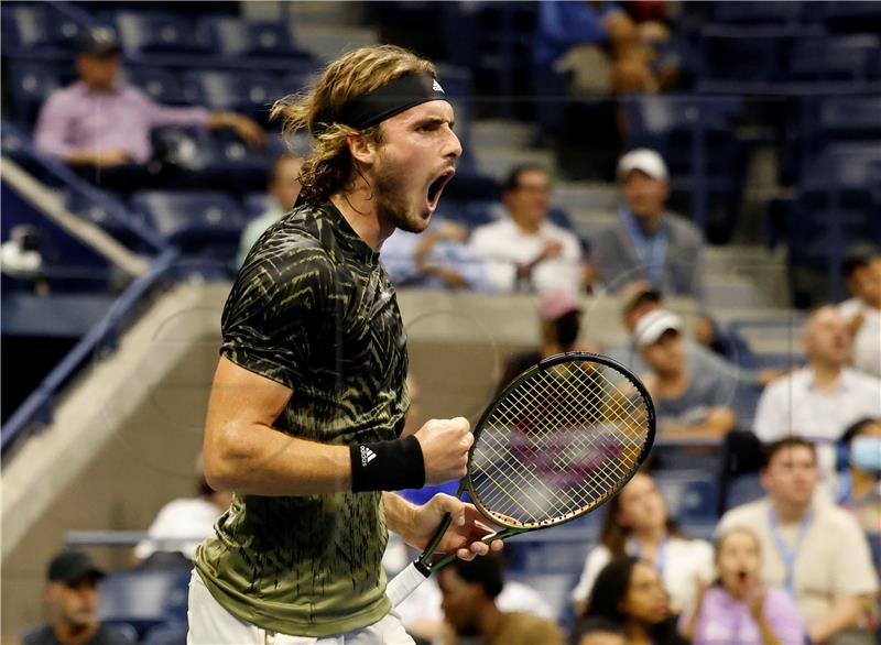 US Open: Tsitsipas izviždan zbog dugog boravka u svlačionici