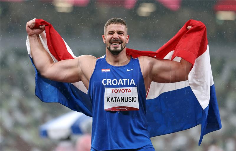 Discus thrower Ivan Katanušić wins silver at Tokyo Paralympic Games