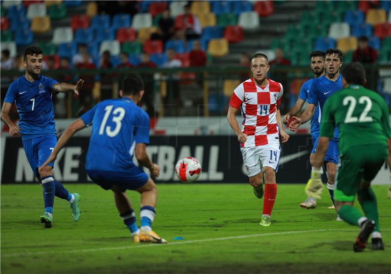 Kvalifikacije za Europsko U21 nogometno prvenstvo: Hrvatska - Azerbajdžan