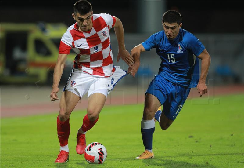 Kvalifikacije za Europsko U21 nogometno prvenstvo: Hrvatska - Azerbajdžan