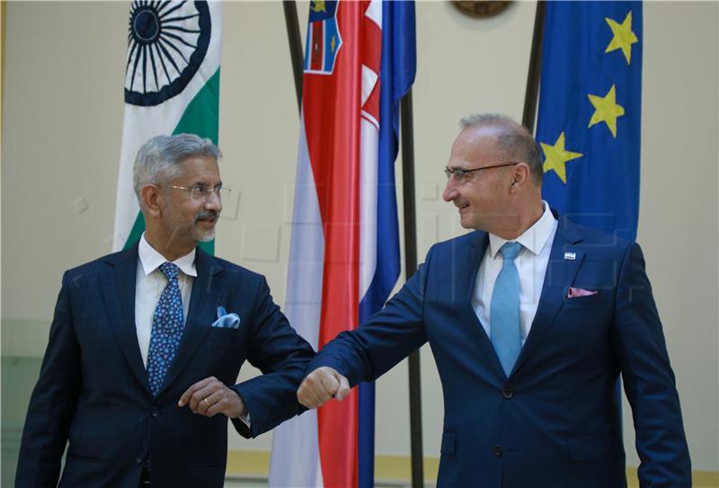 Indian foreign minister sees many possibilities for economic cooperation with Croatia