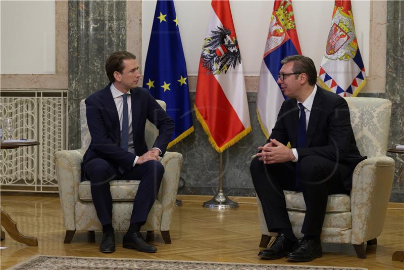 Kurz: EU should recognise Serbia's enormous progress