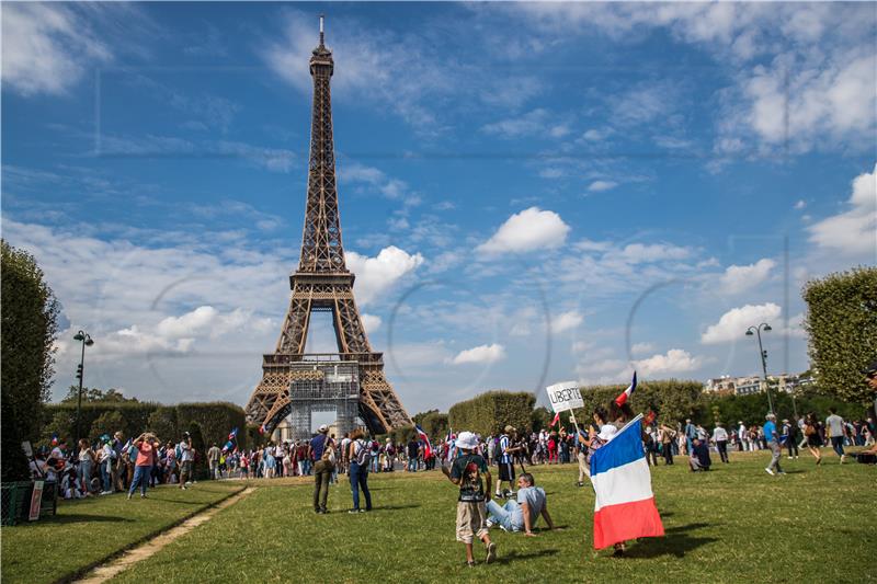 FRANCE CORONAVIRUS PANDEMIC VACCINATION PROTEST COVID19