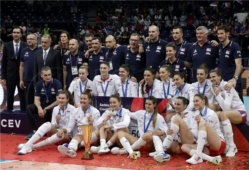 SERBIA VOLLEYBALL WOMEN EUROPEAN CHAMPIONSHIP