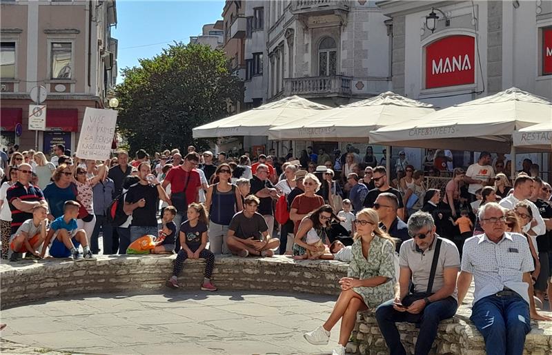 Pula: Protestni skup protiv ŽCGO Kaštijun